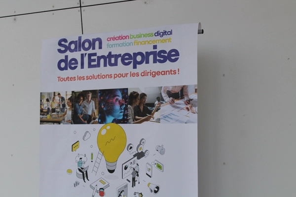 bannière salon de l'entreprise Orange